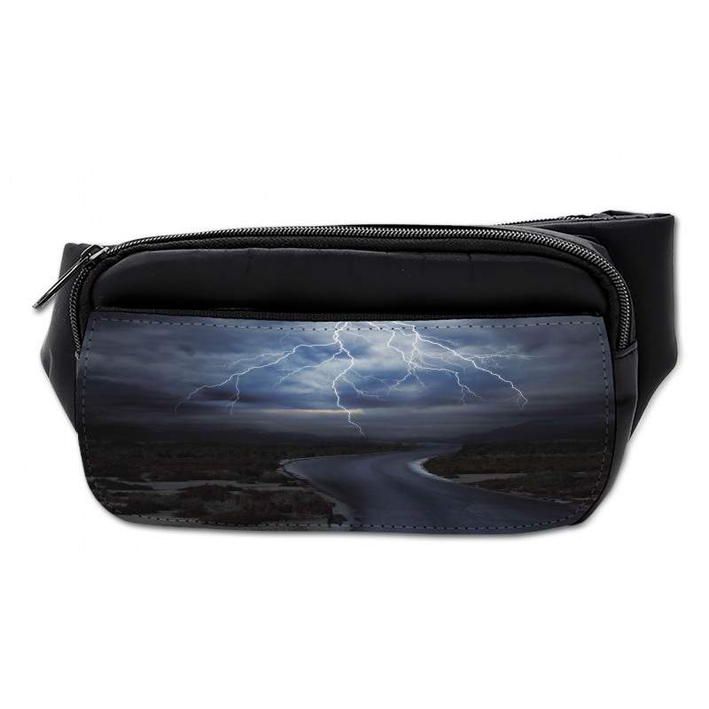 Thunderstorm over Road Bumbag