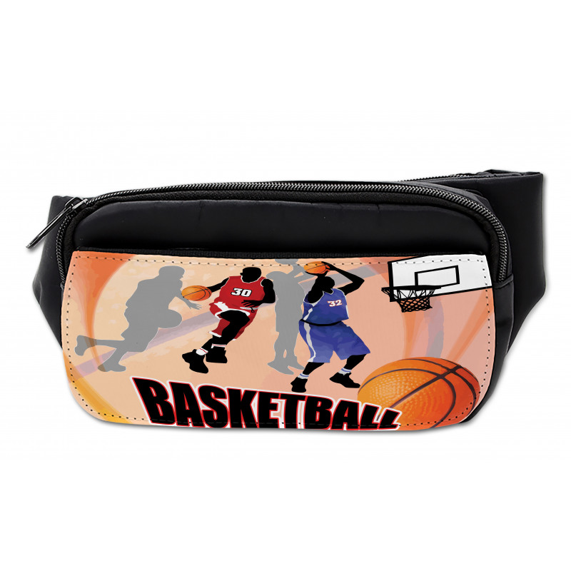 Vintage Basketball Art Bumbag