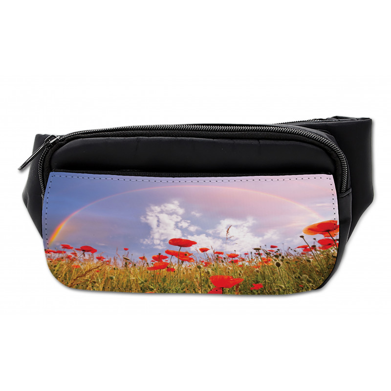 Poppy Flowers on Meadow Bumbag