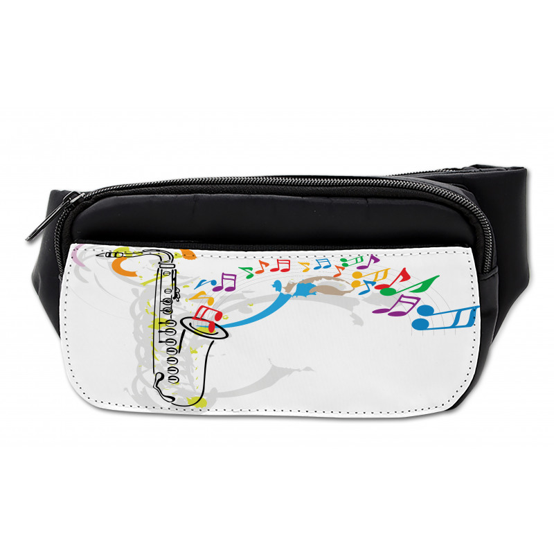 Festival Music Notes Bumbag