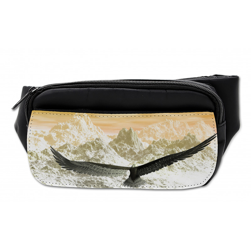 Eagle Flying Mountains Bumbag