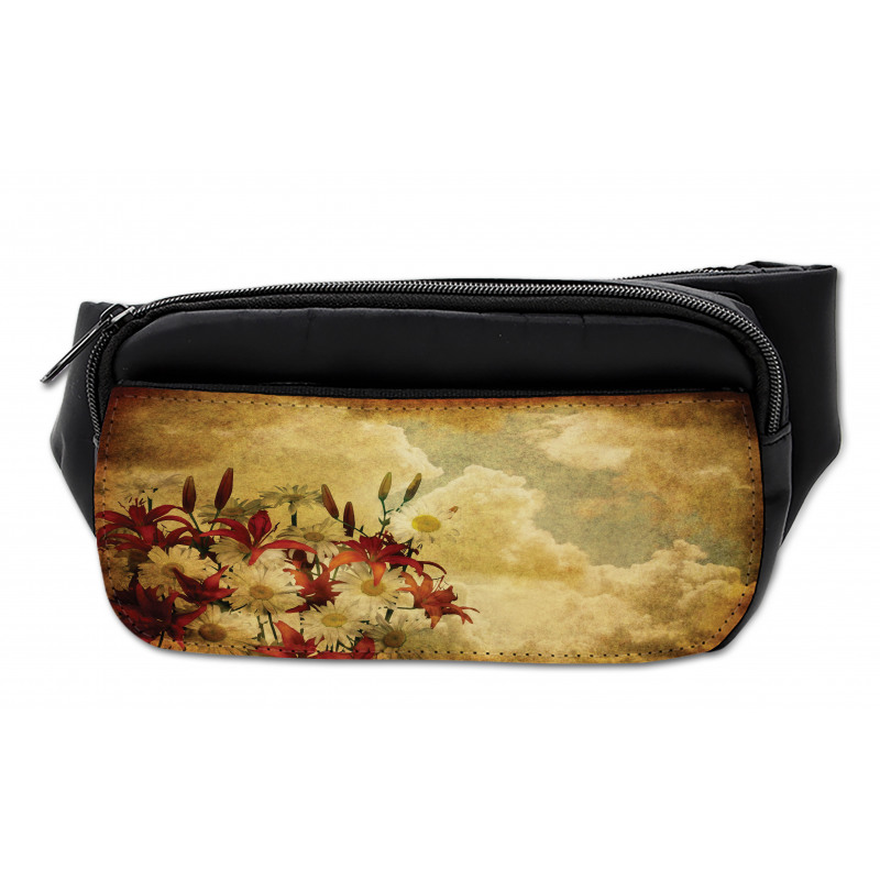 Retro Flower Chamomile Bumbag