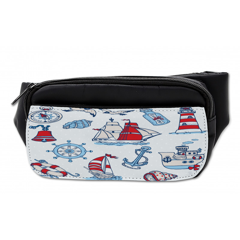 Cartoon Nautical Bumbag