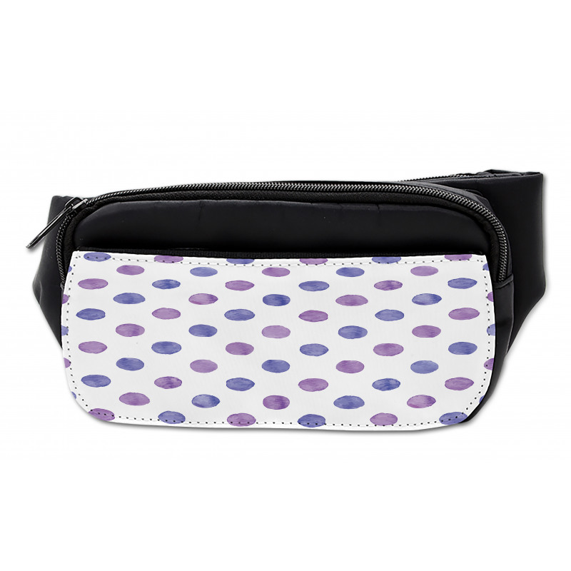 Watercolor Polka Dots Bumbag