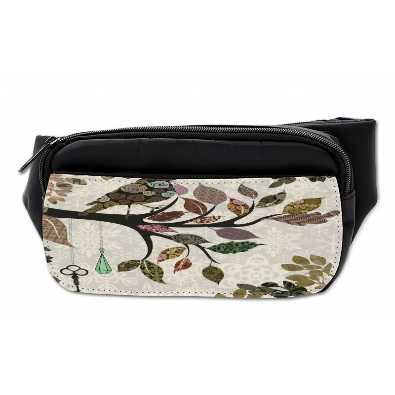 Spring Floral Birds French Bumbag