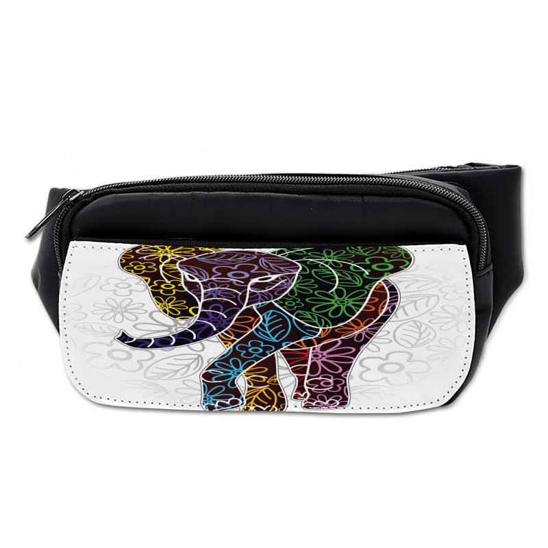 Floral Tribal Shapes Bumbag