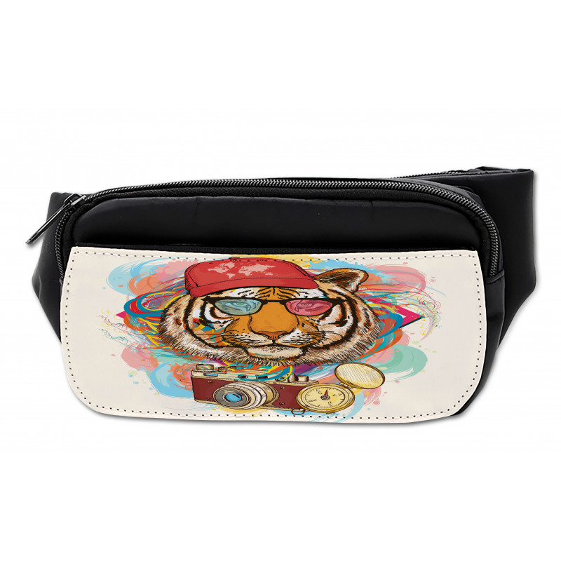 Hipster Tiger Sunglasses Bumbag