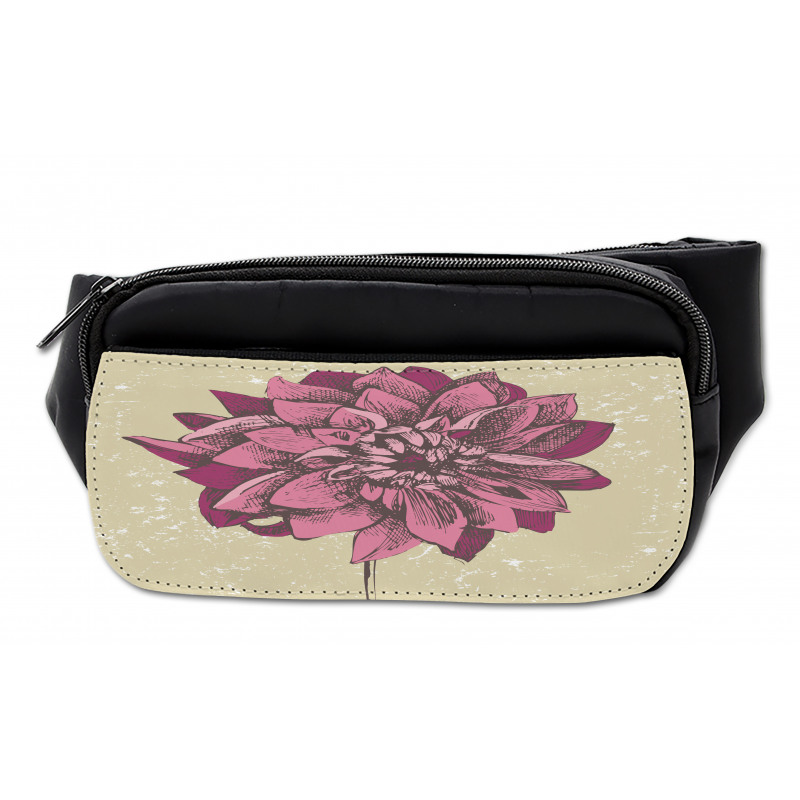 Dahlia Flower Bohemian Bumbag