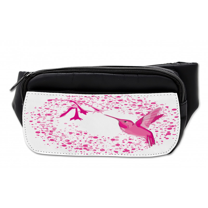 Hummingbird Flower Dots Bumbag