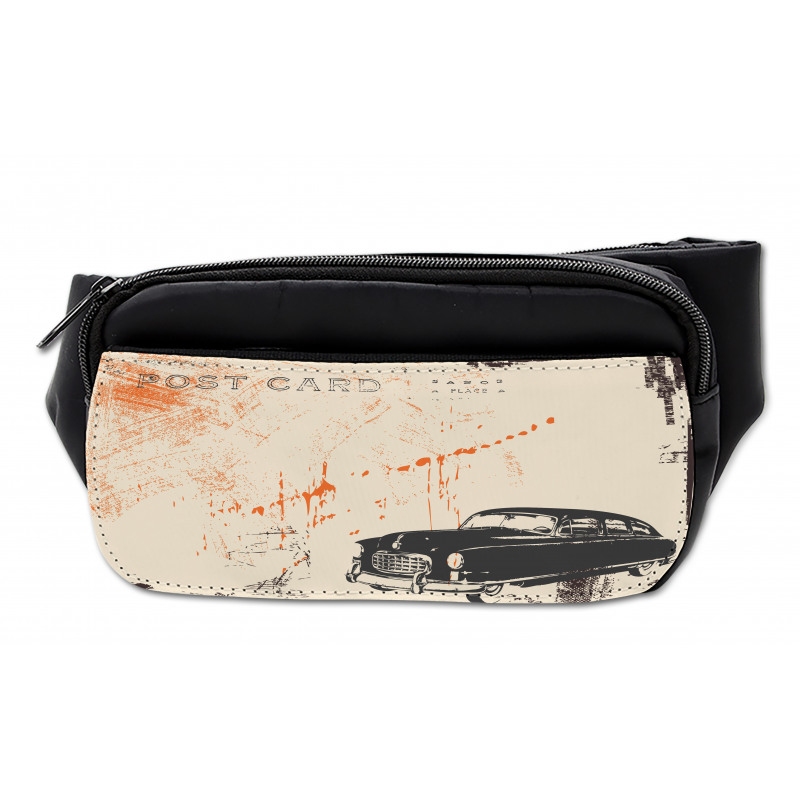 Old Fashioned Car Art Bumbag