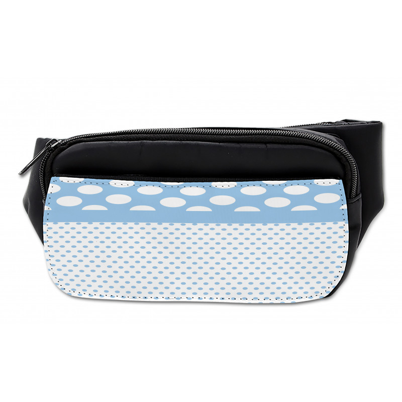 Baby Blue Polka Dots Bumbag