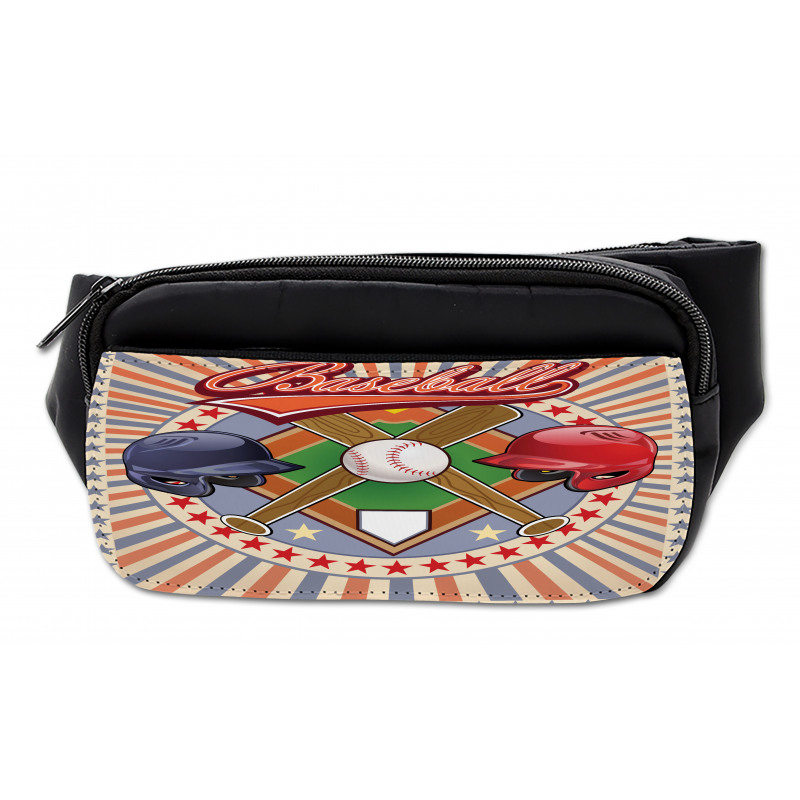 Retro Pop Art Baseball Bumbag