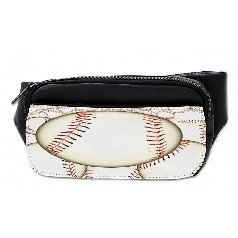 Baseball Ball Pattern Bumbag