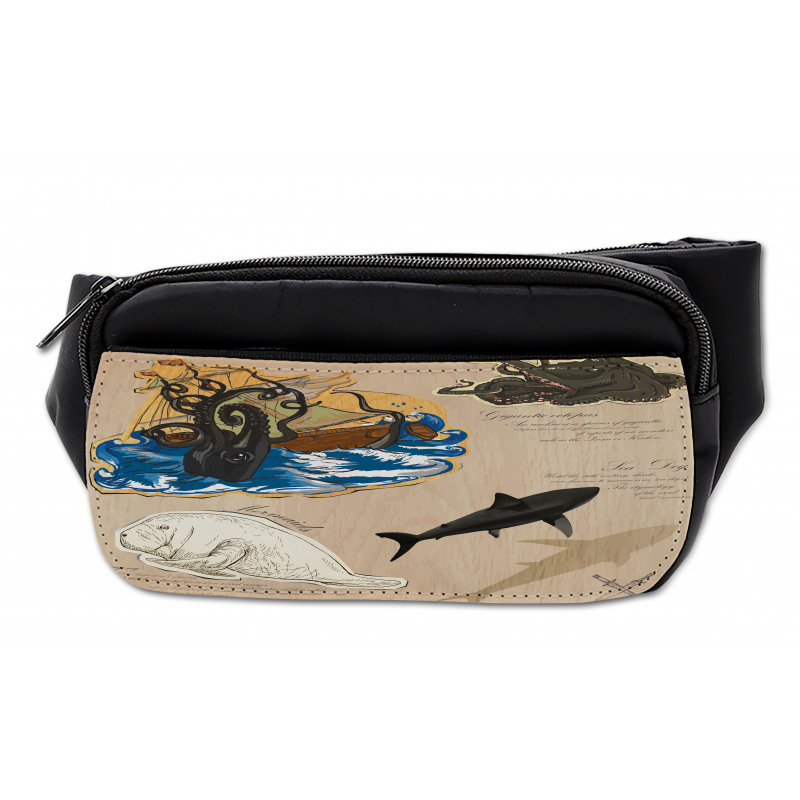 Sea Monsters Pirate Bumbag