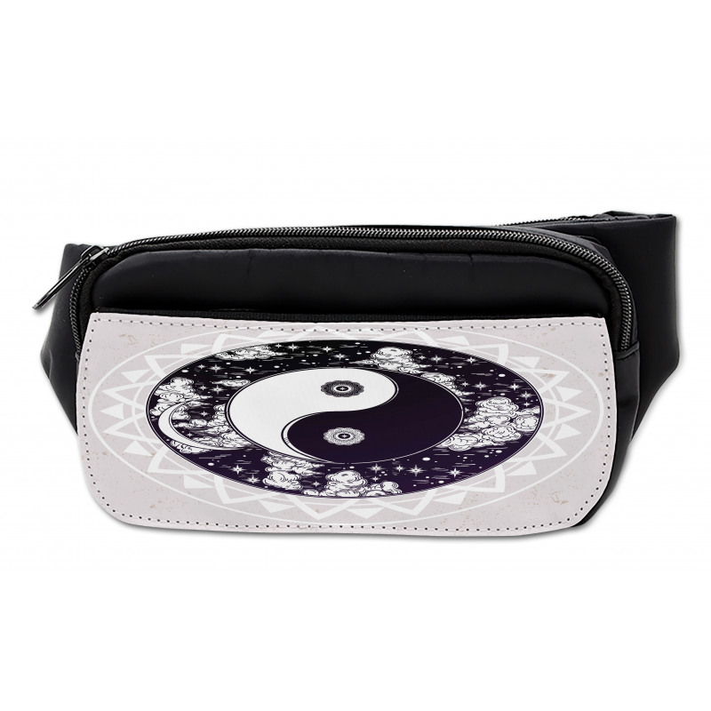 Ying Yang Boho Art Bumbag