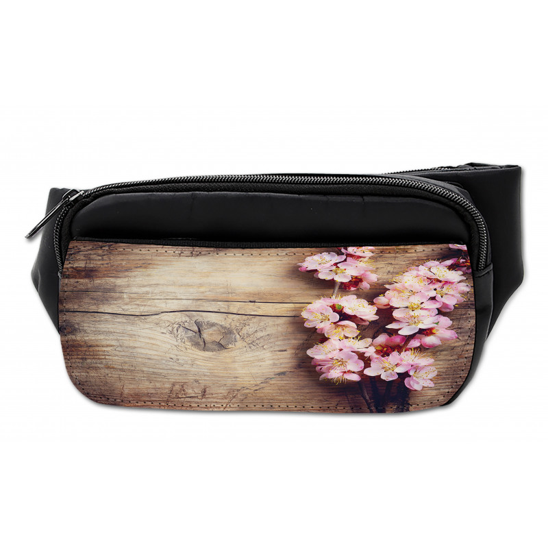 Spring Blossom on Wood Bumbag