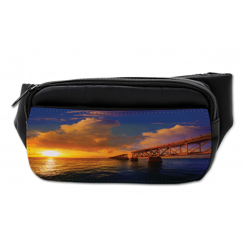 Romantic Scenery Ocean Bumbag