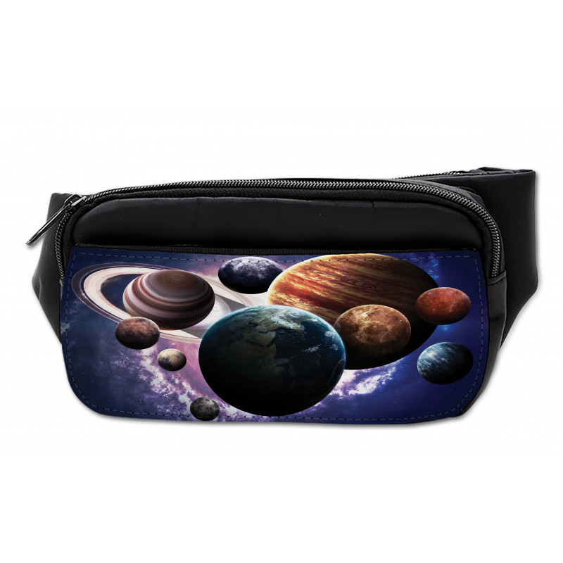 Milky Way Planets Space Bumbag