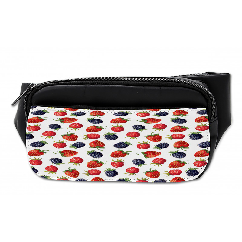 Strawberries Raspberry Bumbag