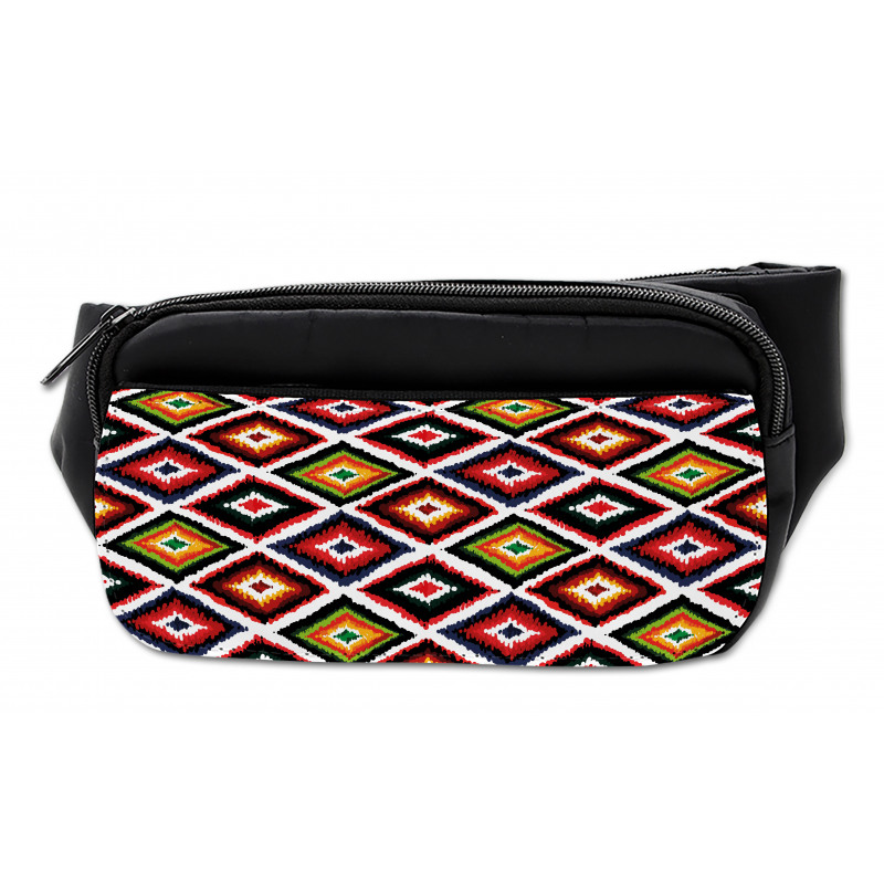 Vintage Folk Border Bumbag