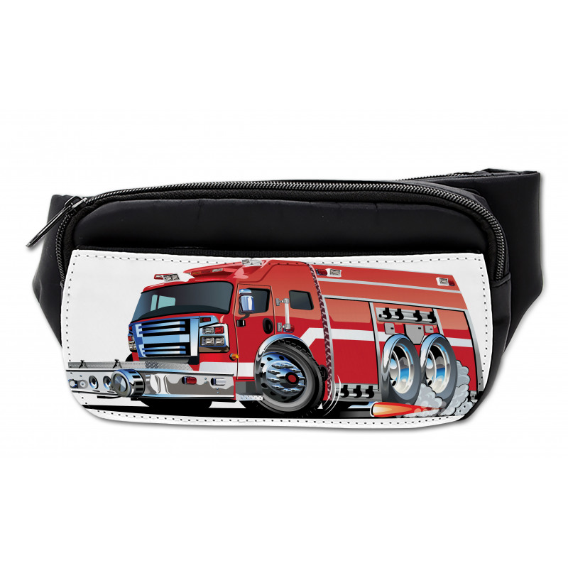 Fire Truck Rescue Team Bumbag