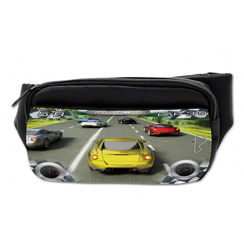 Sports Racing Theme Bumbag