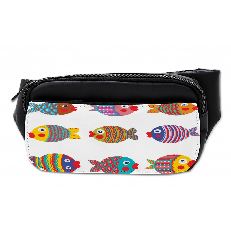 Folkloric Fish Family Bumbag