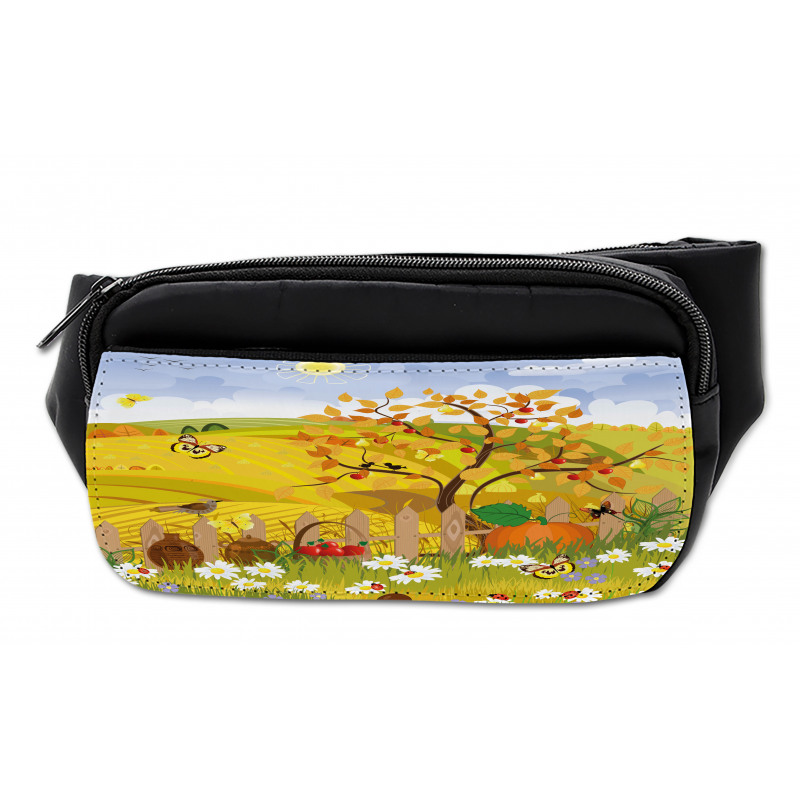 Autumn Garden Daisies Bumbag