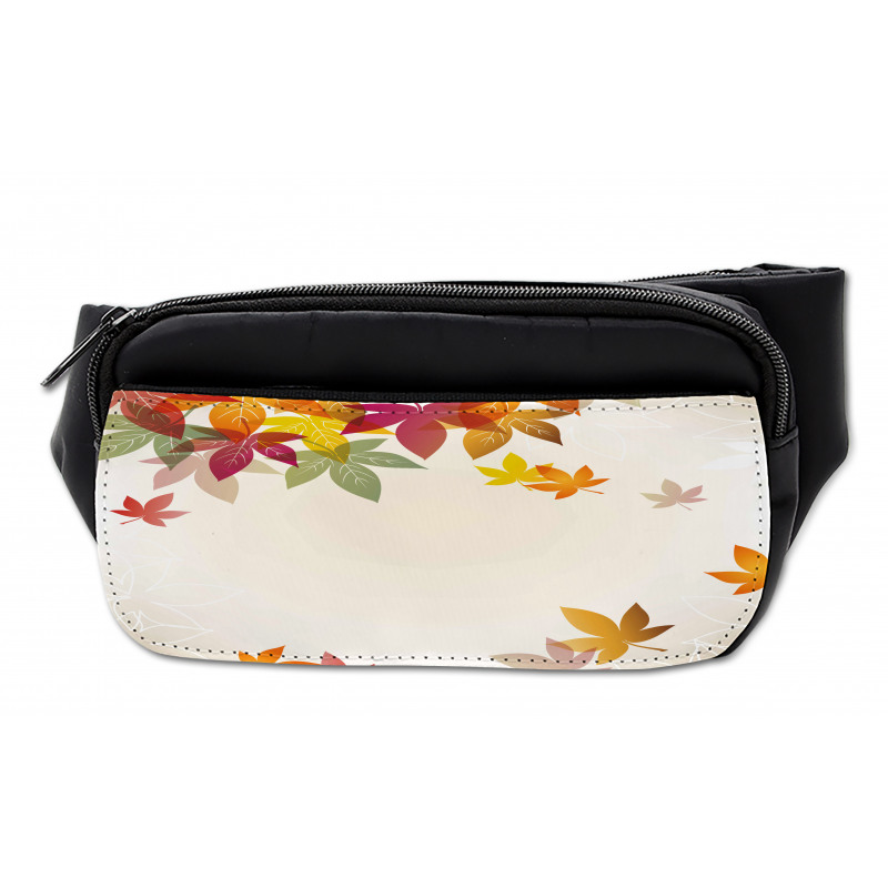 Maple Leaves Pastel Art Bumbag