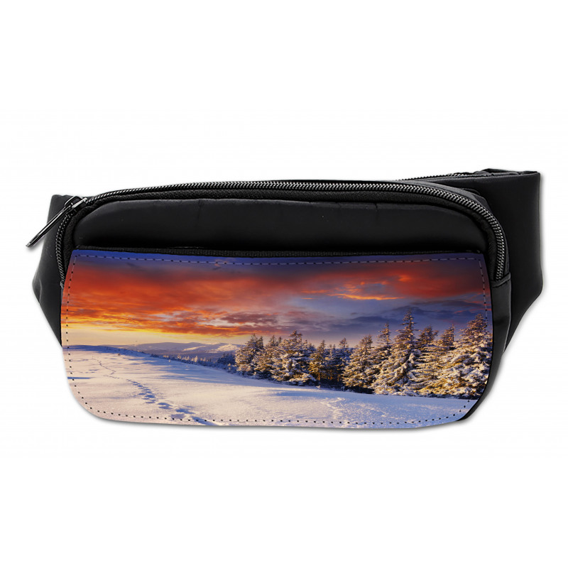 Mountains Pine Trees Bumbag