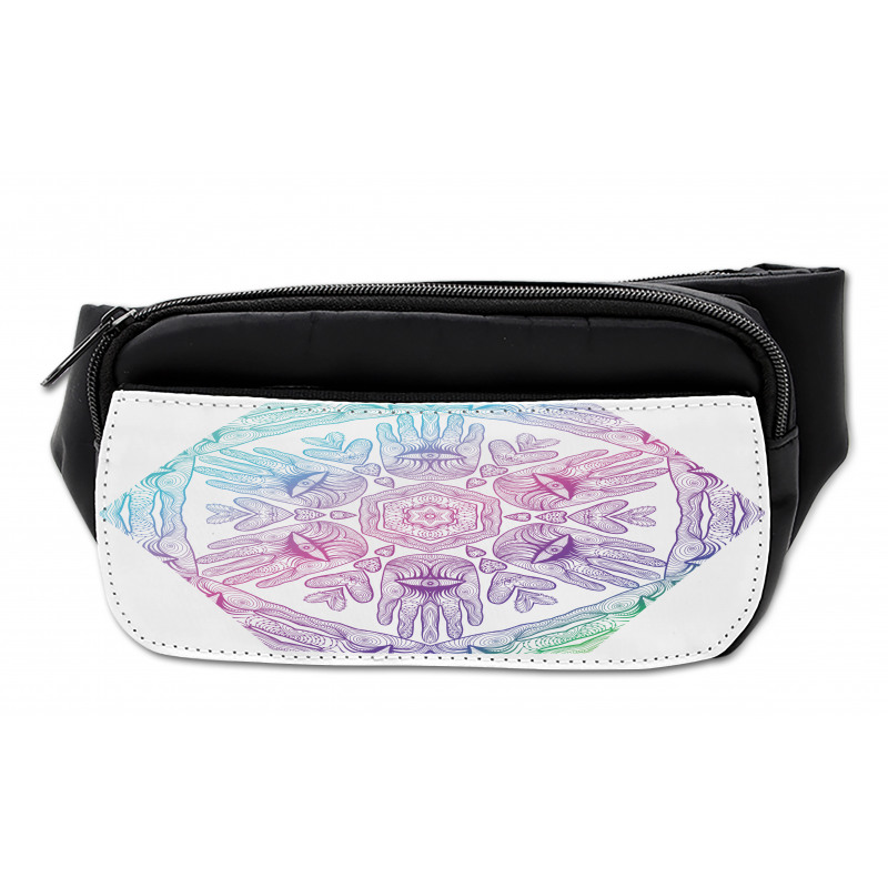 Evil Eye Bohemian Ombre Bumbag