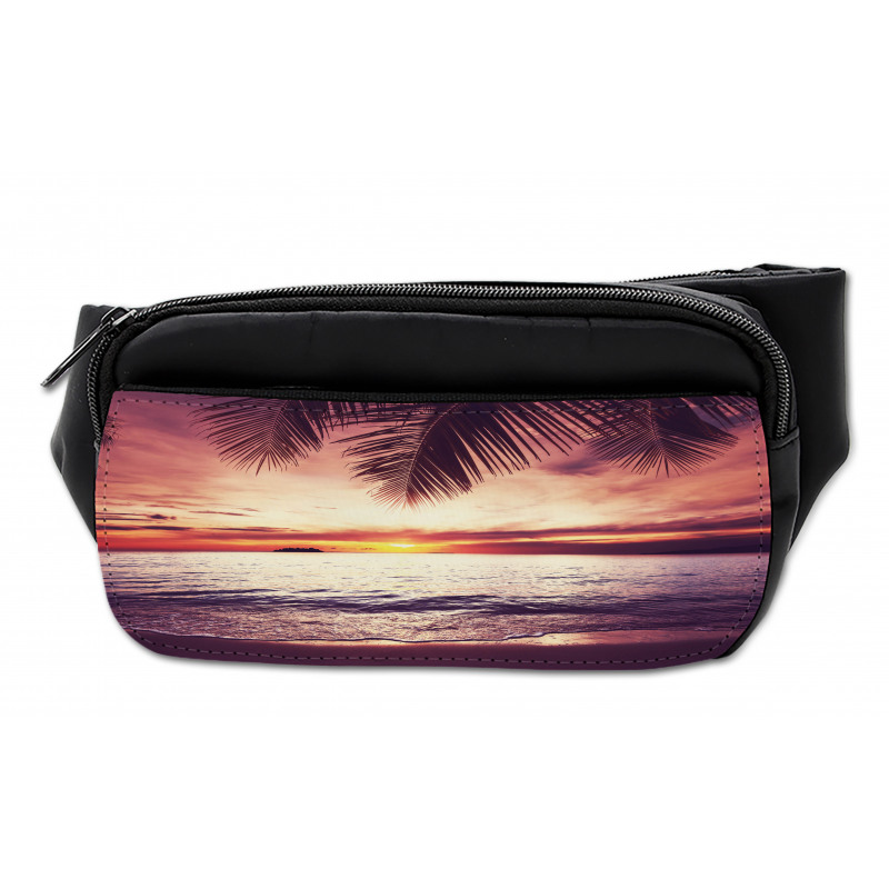 Sunset Ocean Waves Bumbag