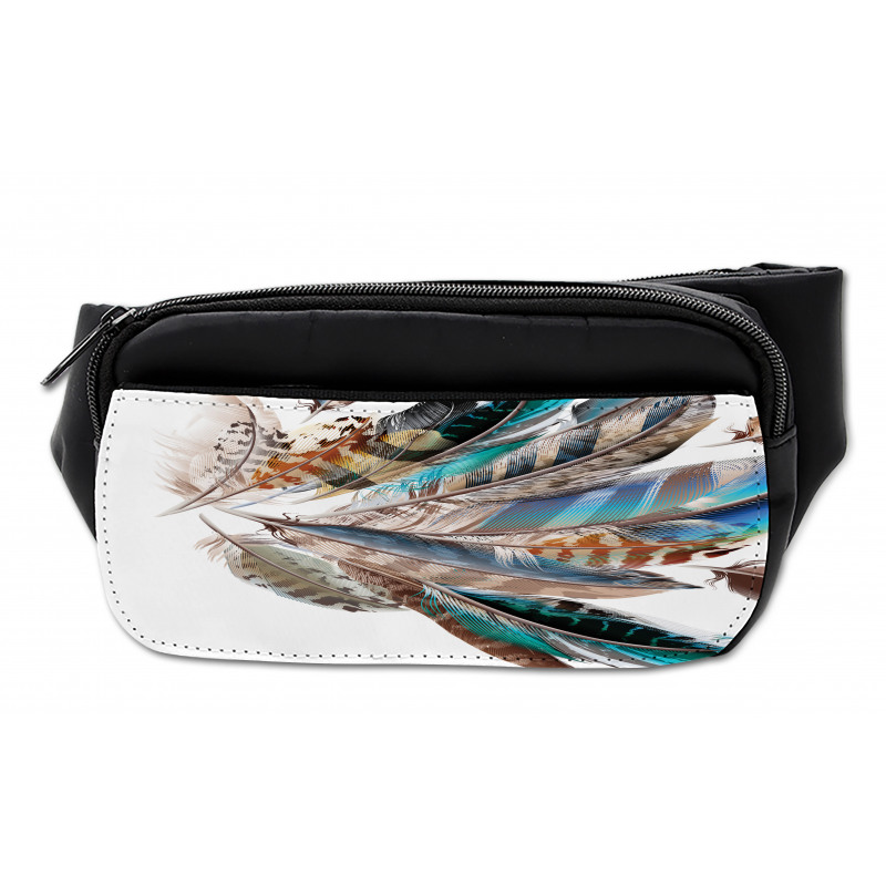 Contour Feather Fashion Bumbag