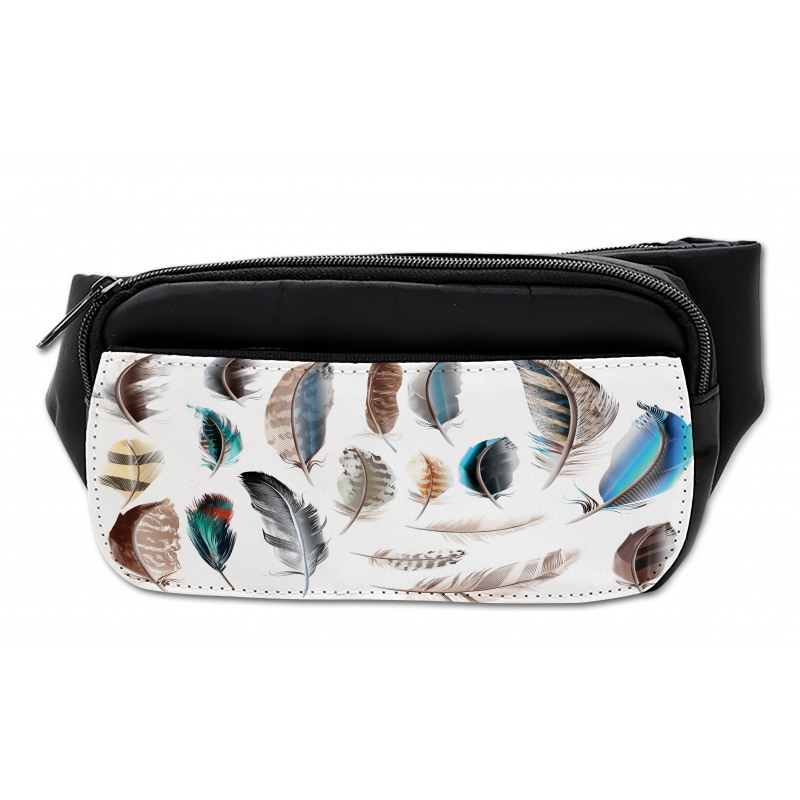 Bird Body Feathers Set Bumbag