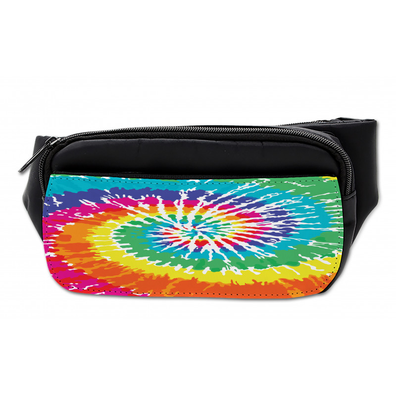 Rainbow Tie Dye Effect Bumbag