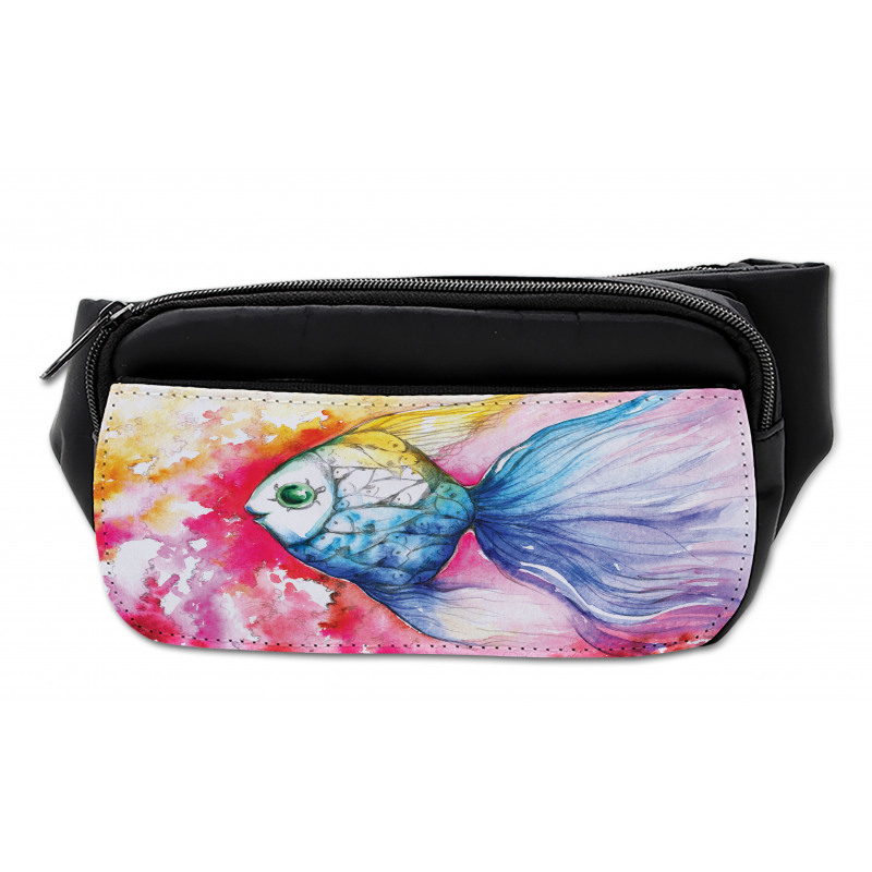 Watercolor Abstract Art Bumbag