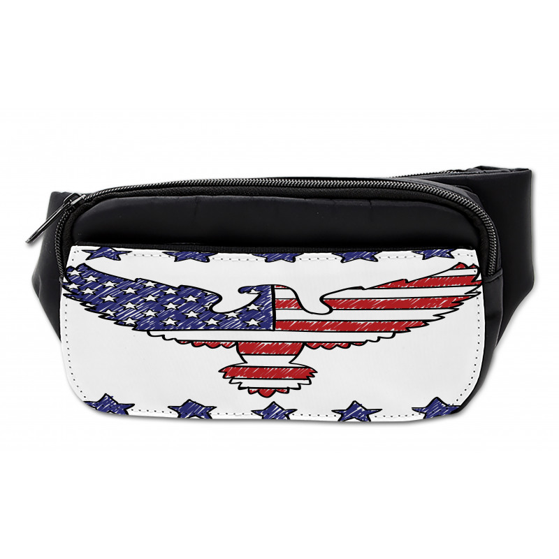 Patriotic Eagle Bumbag