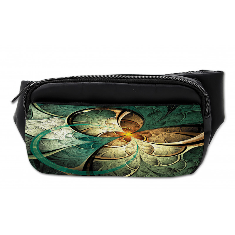 Surreal Flowers Motif Bumbag