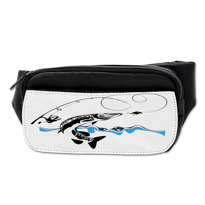 Hand Drawn Art Nautical Bumbag