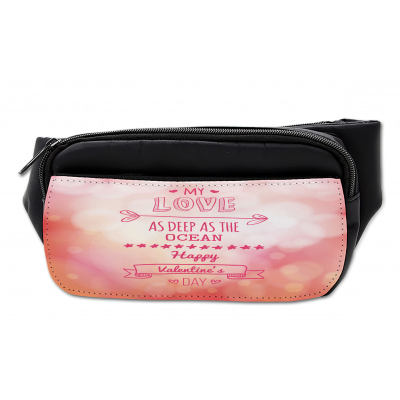 Pink Love Story Bumbag