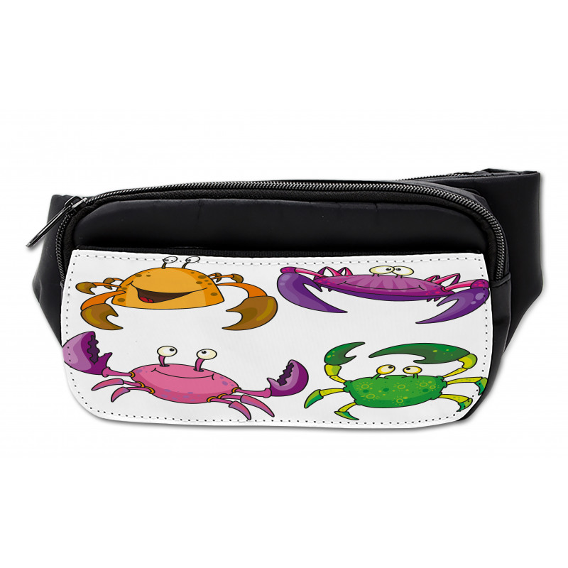 Funny Crabs Pattern Bumbag