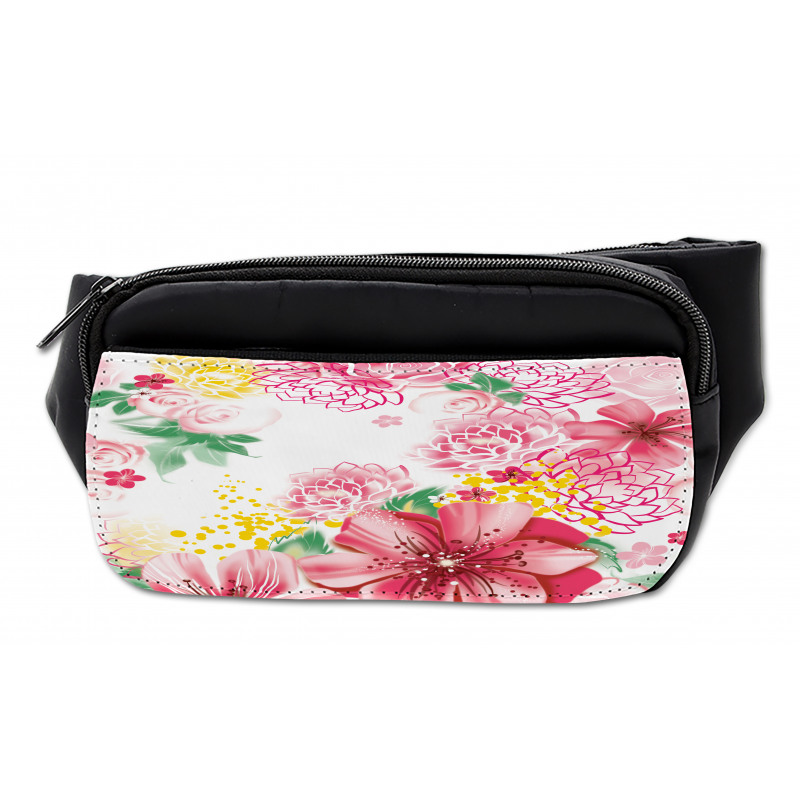 Flowers and Dots Bumbag