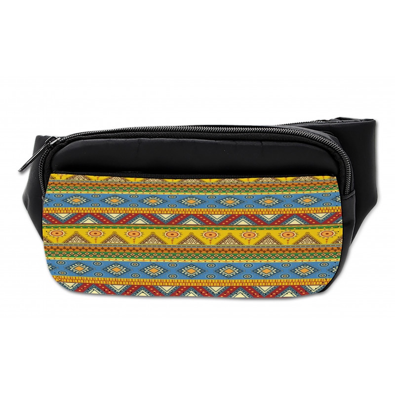 Folk Motif Mexican Sun Bumbag