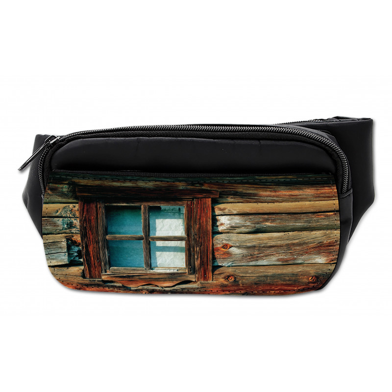 Wooden Pattern Window Bumbag