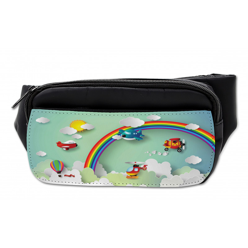 Rainbow Sunny Sky Baby Bumbag