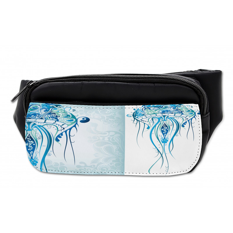 Ocean Jellyfish Paisley Bumbag