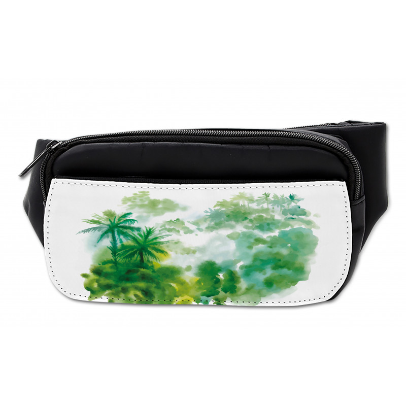 Watercolor Forest Image Bumbag