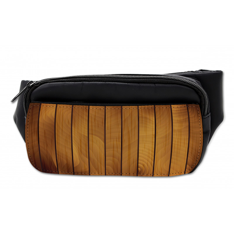 Wooden Plank Aged Timber Bumbag