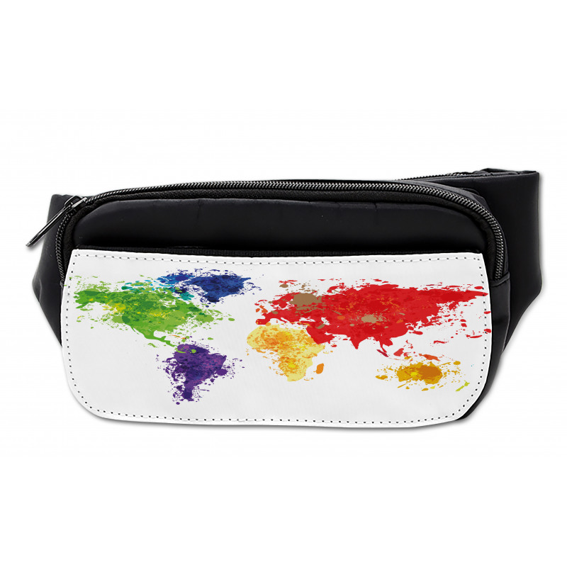 World Map Artwork Bumbag