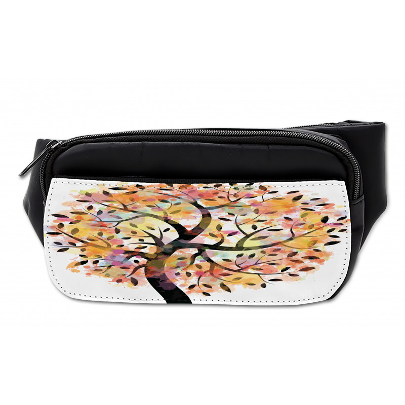 Spring Season Tree Leaves Bumbag